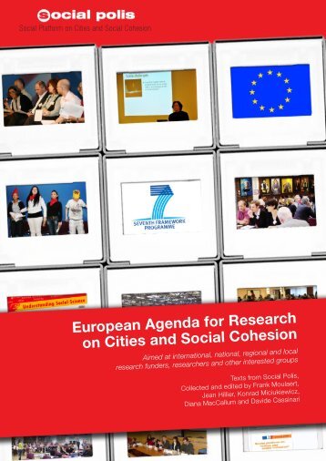 European Agenda for Research on Cities and Social Cohesion