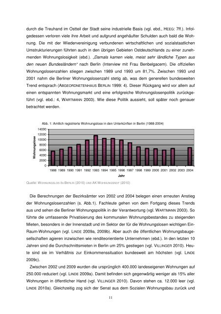 Geographie der Obdachlosigkeit - Freie Universität Berlin