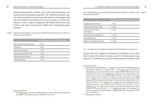 Reproduktionsmedizin im internationalen Vergleich - Bibliothek der ...