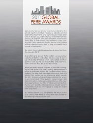 2011 Global PERE Awards