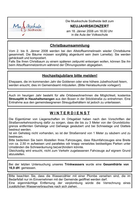 ANGEBOTE - Gemeinde Zwölfaxing