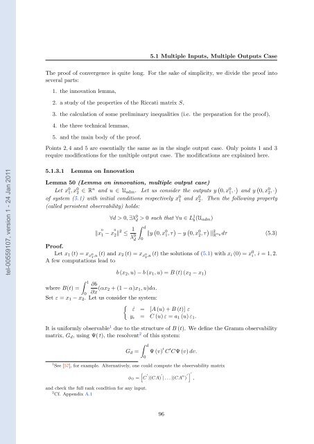 Adaptative high-gain extended Kalman filter and applications