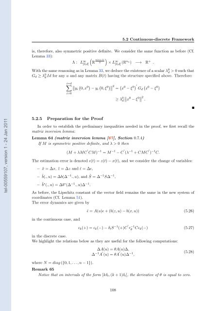 Adaptative high-gain extended Kalman filter and applications
