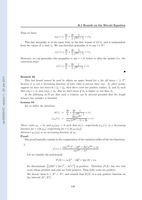 Adaptative high-gain extended Kalman filter and applications