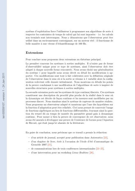 Adaptative high-gain extended Kalman filter and applications