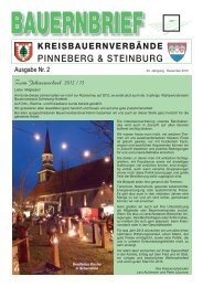Ausgabe 4/2012 - Bauernverband Schleswig-Holstein eV
