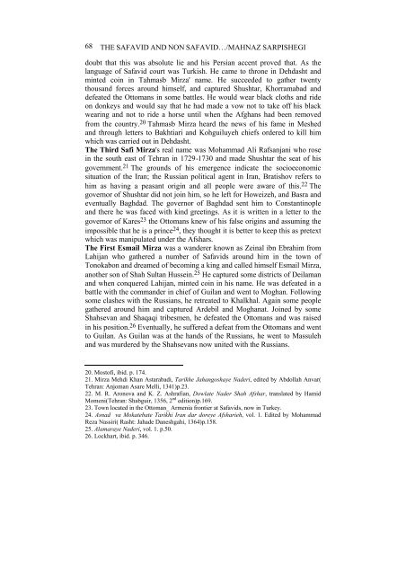 A Journal of Oriental Studies Sayı/Issue - Doğu Edebiyatı