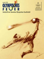 Ausgabe 3/2010 - Deutsche Olympische Gesellschaft