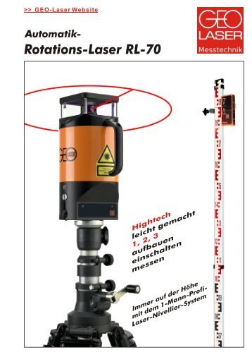 Automatik-Rotations-Laser RL-70