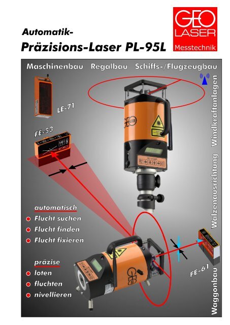 Automatik-Präzisions-Laser PL-95L