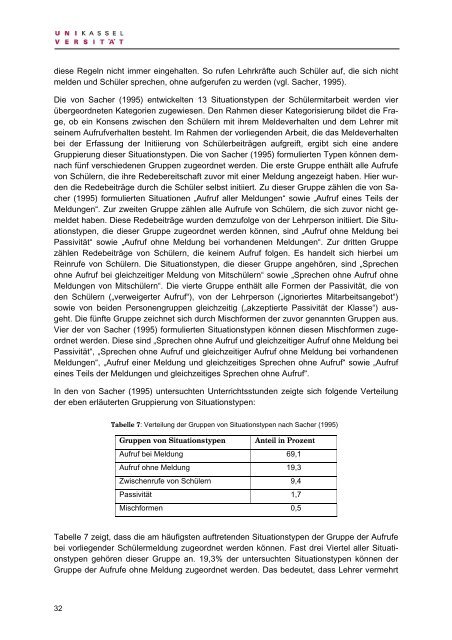 Klassengespräch im Mathematikunterricht - KOBRA - Universität ...