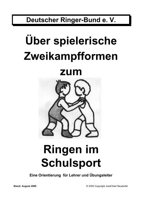 3 Ringen Im Schulsport Fachschaft Sport Oldenburg