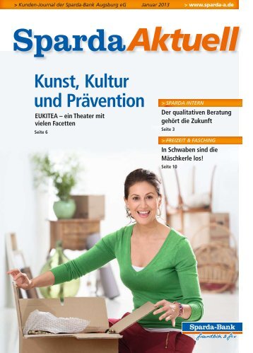 Ausgabe Januar 2013 - Sparda-Bank Augsburg eG