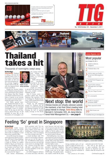 Thailand takes a hit - TTG Asia