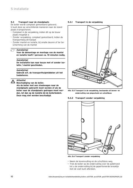 uniSTOR, auroSTOR, geoSTOR - Vaillant