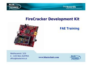 Fire Cracker FAE-Training - Silica