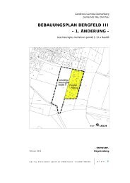 Begründung B-Plan Bergfeld III-1. Änderung (pdf - Landkreis ...