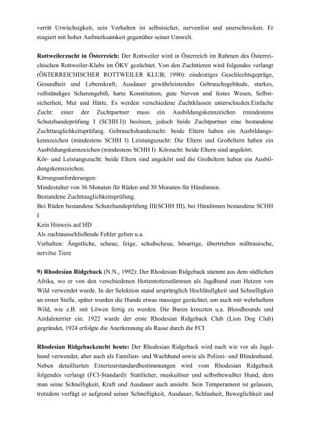 Gutachten Rassegefährlichkeit - VDH-Sachverständiger Gerald Groos