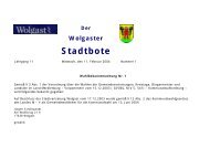 11. Februar - Stadt Wolgast