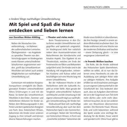 Natur report - Kreis Unna