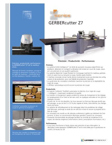 GERBERcutter Z7 - Gerber Technology
