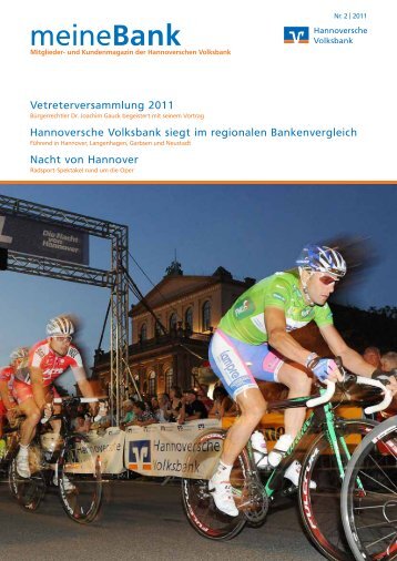 Ausgabe 2|2011 - Hannoversche Volksbank eG