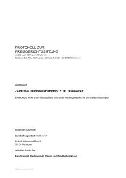 Zentraler Omnibusbahnhof ZOB Hannover - D&K drost consult