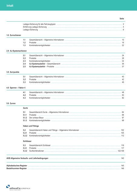 Komplettkatalog Bestseller Ladungssicherung (im pdf-Format: 61.6 MB