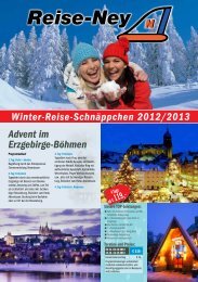 Winter-Reise-Schnäppchen 2012/2013 Advent im ... - Reise-Ney