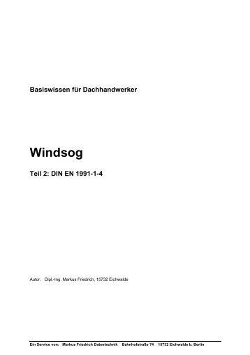 Windsog - Friedrich-Datentechnik