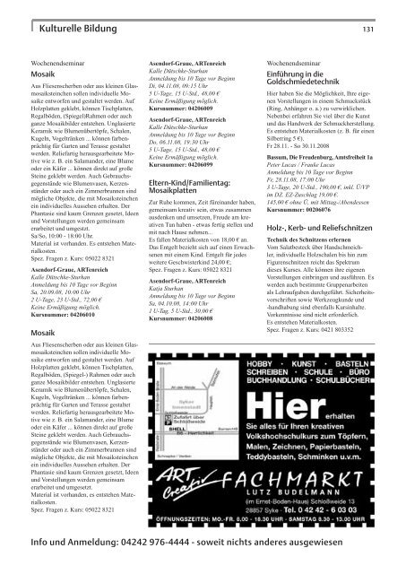 Jan. 09 - VHS Diepholz