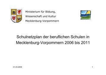 090301_Schulnetzplan - Bildungsserver Mecklenburg-Vorpommern