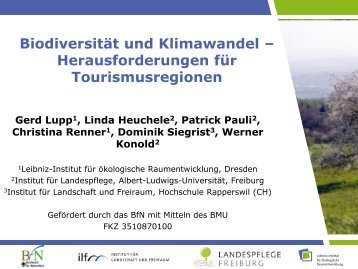 Biodiversität und Klimawandel - Deutscher Naturschutztag