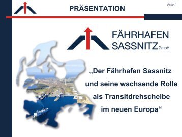 FHS-Präsentation - Fährhafen Sassnitz