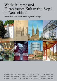 Weltkulturerbe und Europäisches Kulturerbe-Siegel in ... - icomos