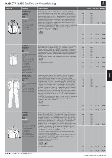 Mascot Gesamtkatalog - Hoffmann Arbeitsschutz