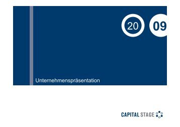 Beteiligung - Capital Stage AG