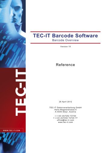 TEC-IT Barcode Software - TEC-IT Datenverarbeitung GmbH