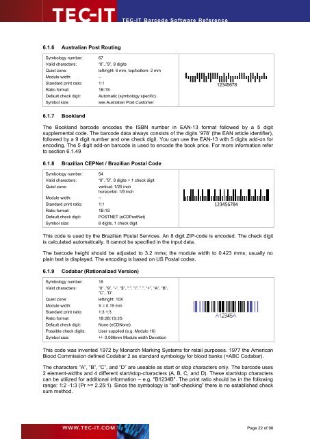 TEC-IT Barcode Software - TEC-IT Datenverarbeitung GmbH