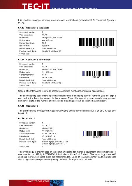 TEC-IT Barcode Software - TEC-IT Datenverarbeitung GmbH