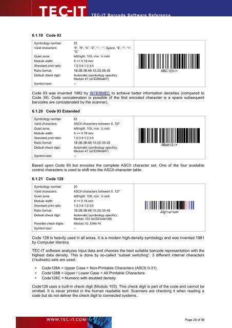 TEC-IT Barcode Software - TEC-IT Datenverarbeitung GmbH