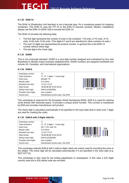 TEC-IT Barcode Software - TEC-IT Datenverarbeitung GmbH