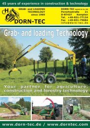 Grab- and loading Technology - DORN-TEC GmbH & Co.KG