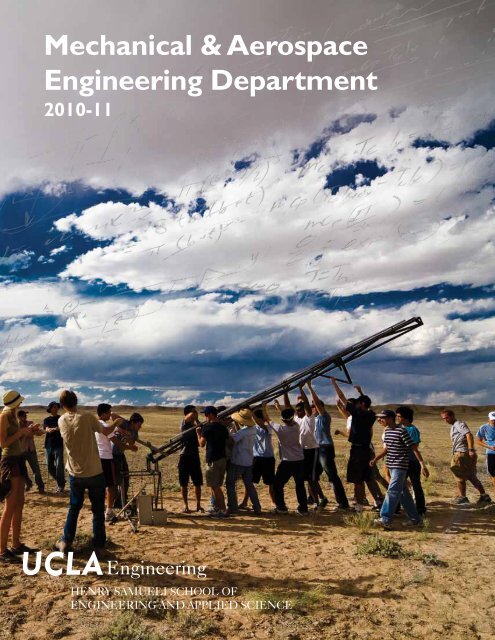 2010 11 Mechanical Aerospace Engineering Department Ucla