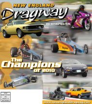 of 2010 - New England Dragway