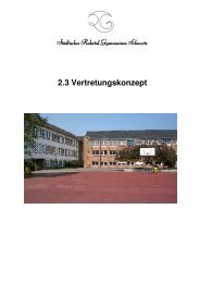 Protokoll - Ruhrtal-Gymnasium Schwerte