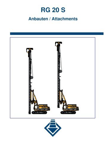 RG 20 attachment - RTG Rammtechnik GmbH