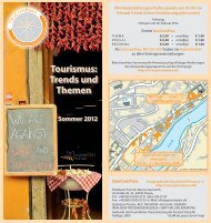 GeoComPass-Programm Sommer 2012 - Universität Passau