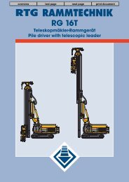 RG 16T - Sheet Piling UK