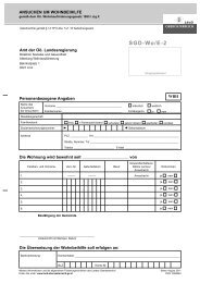 Formular SGD-Wo/E-2: Ansuchen um Wohnbeihilfe - Luftenberg